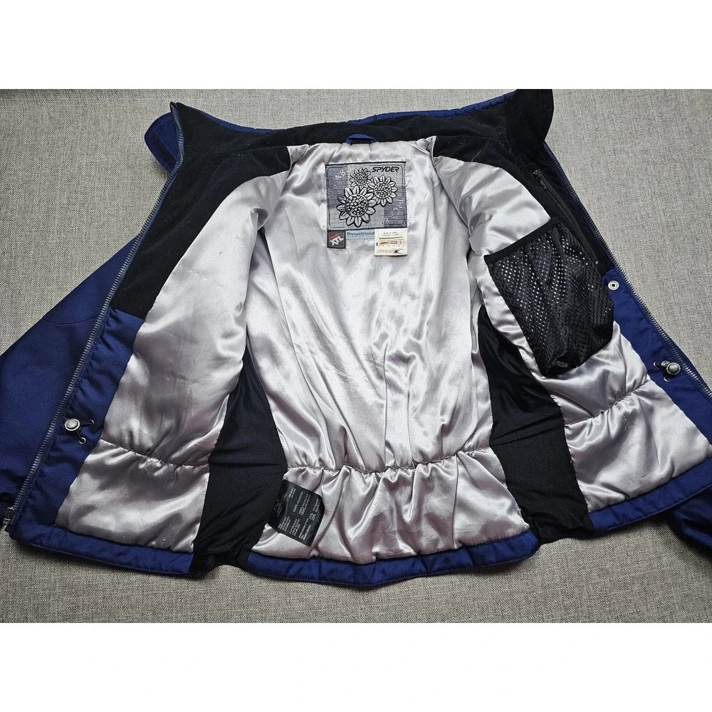 Spyder Picabo Jacket Womens Large Blue Ski Thinsulate XTL LiteLoft Coat